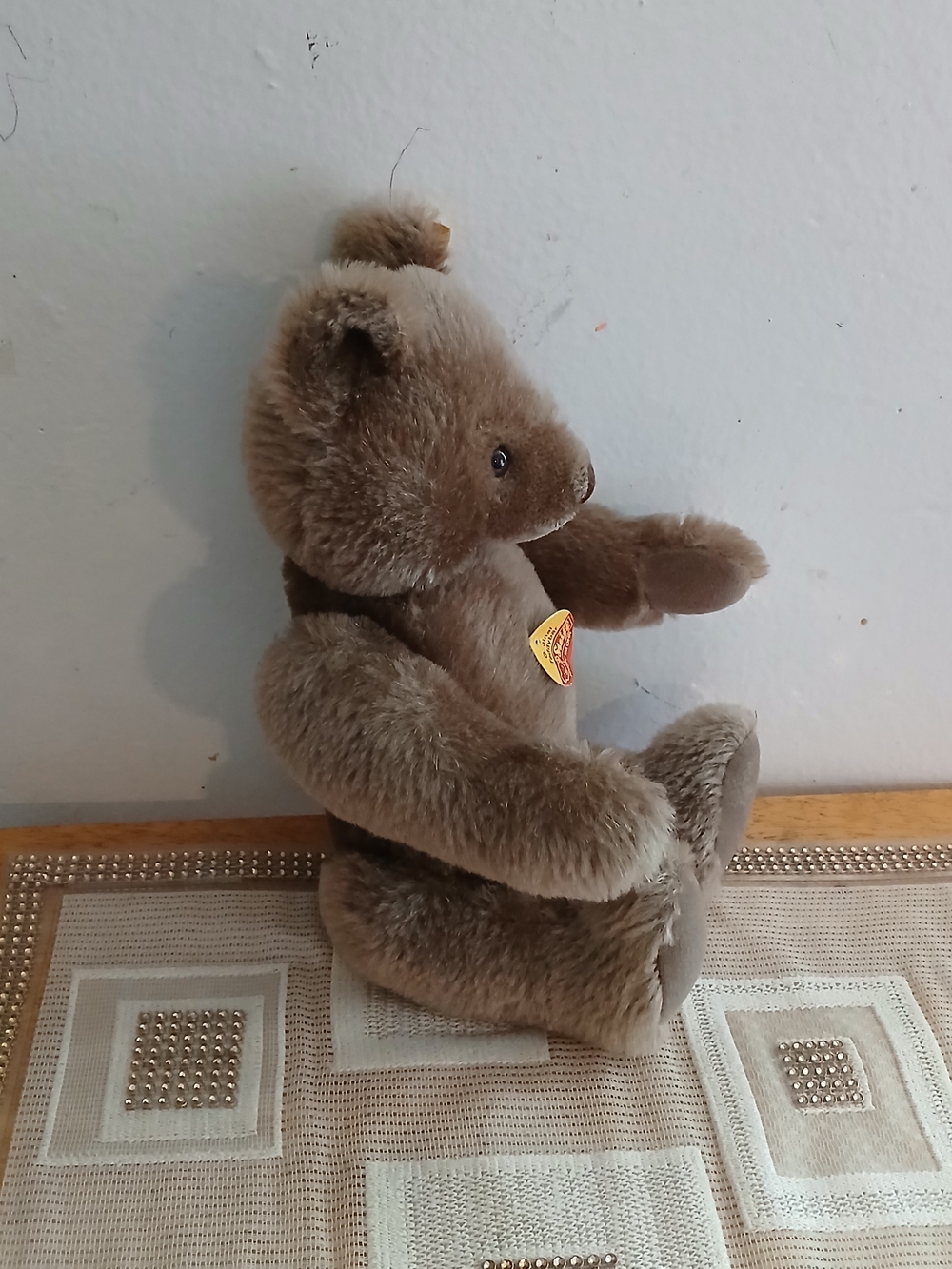 Steiff Growling Teddy Bear  Vintage Plush Stuffed Bear - Picture 9 of 11